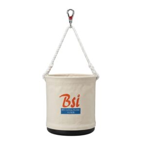 BSI 1520CB Heavy-Duty Canvas Tool Bucket – 40kg Load Capacity