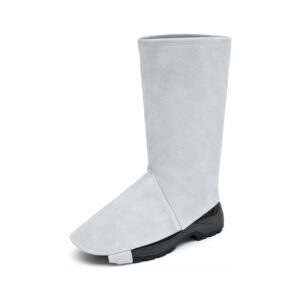 BSI 2621SCR Cow Split Leather Welding Shoe Covers (Spats) – 12" Size