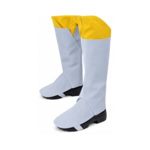 BSI 2621SCR Cow Split Leather Welding Shoe Covers (Spats) – 15" Size
