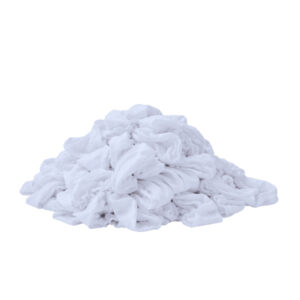 BSI 2457WC Cotton Wiping Rags White A Quality